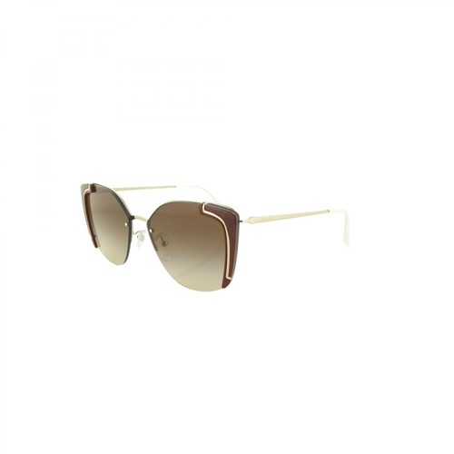 Prada, SPR 59V Ornate Sunglasses Brązowy, female, 1109.00PLN