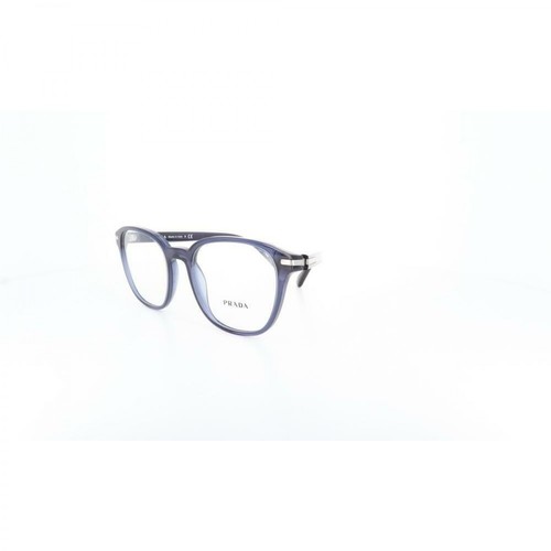 Prada, Vpr12W Glasses Niebieski, unisex, 917.00PLN