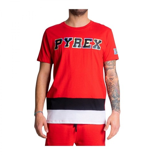 Pyrex, T-shirt Czerwony, male, 354.08PLN