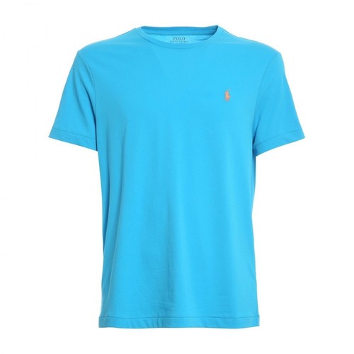 Ralph Lauren, T-shirt Niebieski, male, 315.00PLN
