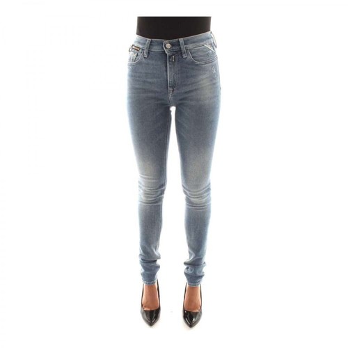 Replay, Spodnie jeansowe Niebieski, female, 649.00PLN