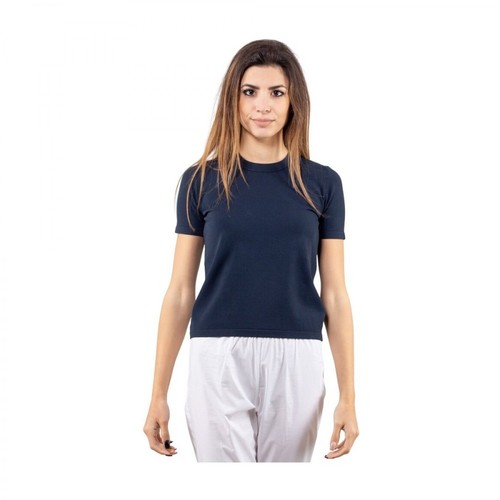 Roberto Collina, T-shirt Niebieski, female, 881.10PLN