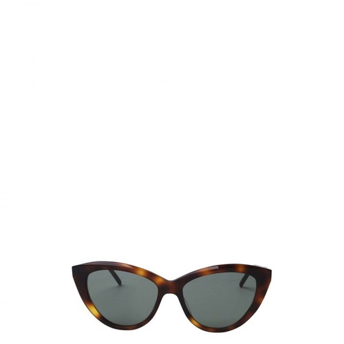 Saint Laurent, SL M81 003 sunglasses Brązowy, female, 1300.00PLN