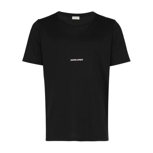 Saint Laurent, T-shirt Czarny, male, 1213.00PLN