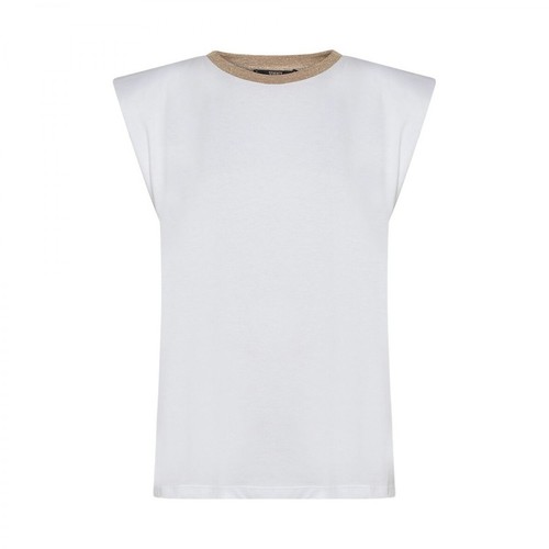 Seventy, T-Shirt CON cuello DE Lúrex Biały, female, 452.00PLN