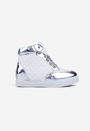 Sneakersy białe ze srebrnym 7 Parris 34.99PLN