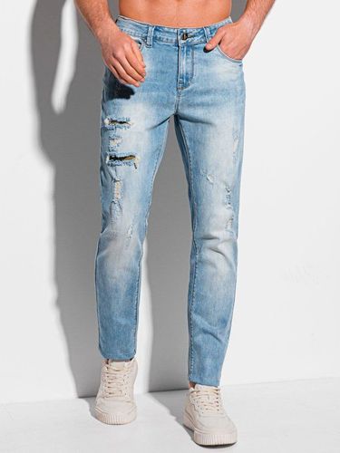 Spodnie męskie jeansowe 1098P - niebieskie 52.49PLN