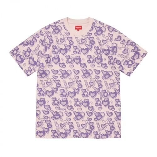 Supreme, t-shirt Różowy, female, 1283.00PLN