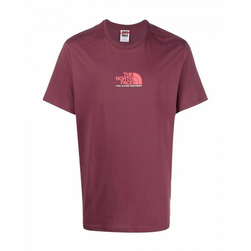 The North Face, Fine alpine equipement 3 t-shirt Czerwony, male, 160.00PLN