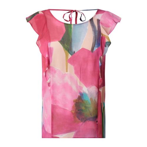 Top bluzkowy z kwiatowym wzorem model ‘Stagnola’ 279.99PLN
