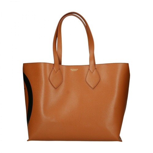 Trussardi, 75B01065Pe21 Shopping bag Brązowy, female, 667.00PLN