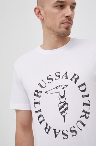 Trussardi T-shirt bawełniany 159.99PLN