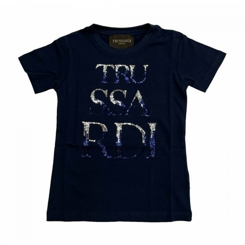 Trussardi, T-shirt Niebieski, male, 209.00PLN