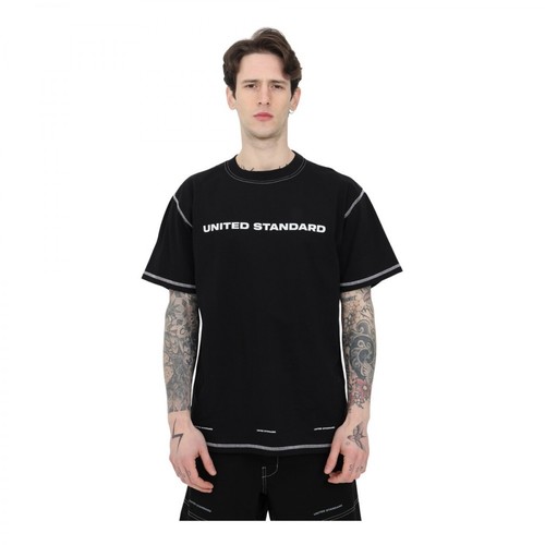 United Standard, T-shirt Czarny, male, 456.00PLN