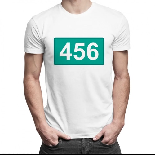 456 - męska koszulka z nadrukiem 69.00PLN
