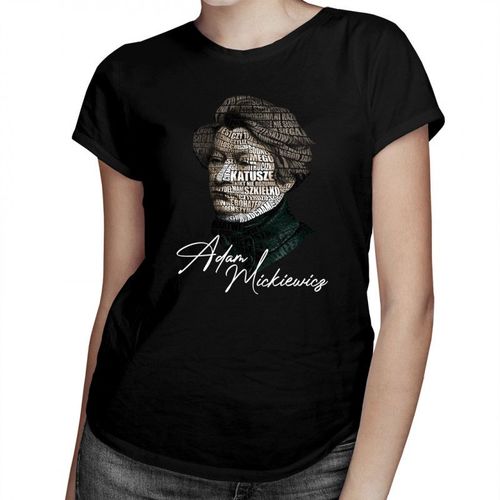 Adam Mickiewicz - damska koszulka z nadrukiem 69.00PLN