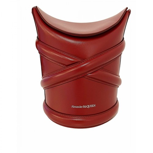 Alexander McQueen, The Curve Bag Czerwony, female, 3256.20PLN