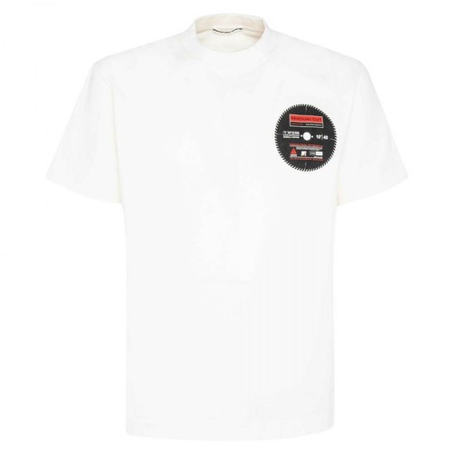 Alexander Wang, Ucc2201010 t-shirt Biały, male, 414.00PLN