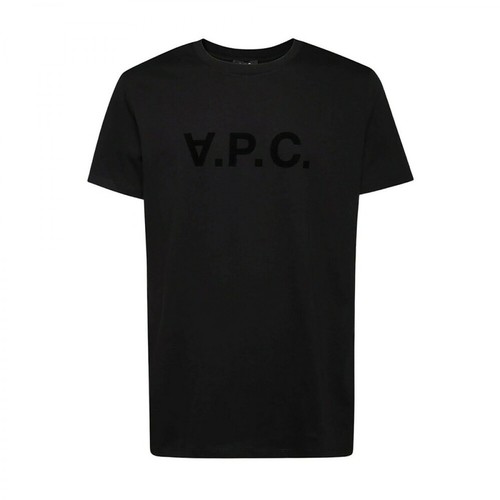 A.p.c., T-shirt Czarny, male, 434.00PLN