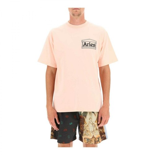 Aries, T-shirt Różowy, male, 412.00PLN