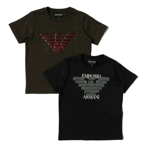 Armani, T-shirt Czarny, female, 516.00PLN