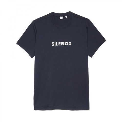 Aspesi, Silence T-Shirt Niebieski, male, 224.00PLN
