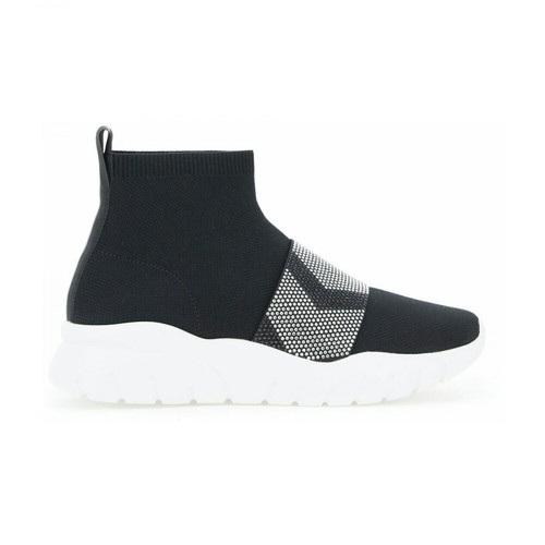 Bally, brixie sock sneakers with crystals Czarny, female, 1802.00PLN