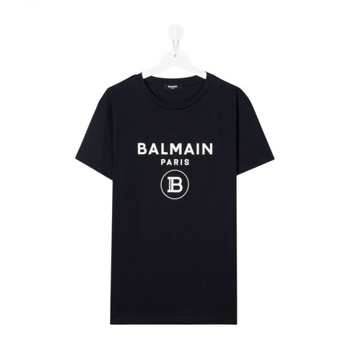 Balmain, T-Shirt Niebieski, male, 575.00PLN