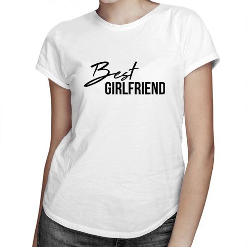 Best girlfriend - damska koszulka z nadrukiem 69.00PLN