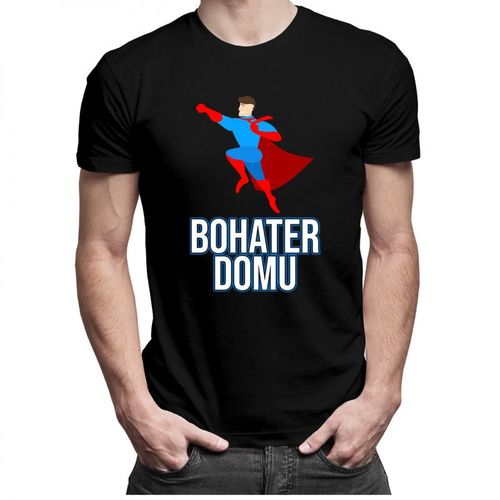 Bohater domu - męska koszulka z nadrukiem 69.00PLN
