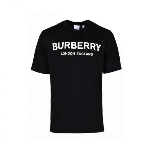 Burberry, Logo t-shirt Czarny, male, 1460.00PLN
