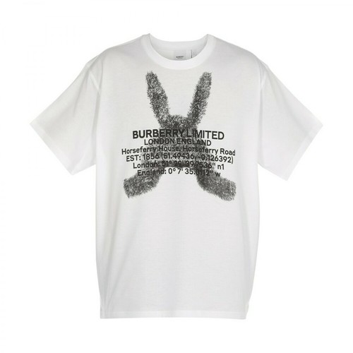 Burberry, T-Shirt 8049565 Biały, male, 1824.00PLN