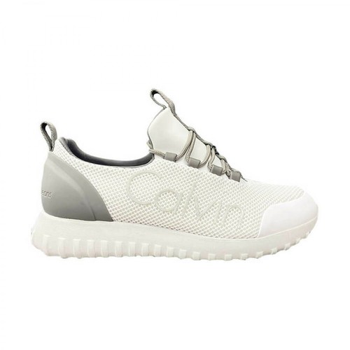 Calvin Klein, Runner Sneakers Ym0Ym00085 Yaf Biały, male, 589.48PLN