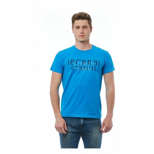 Cerruti 1881, T-shirt Niebieski, male, 319.00PLN