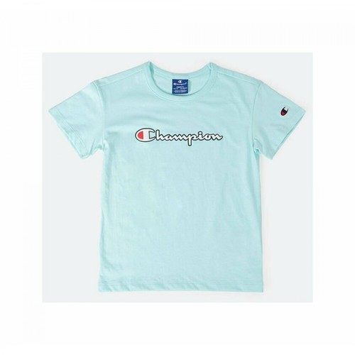 Champion, Koszulka dziecięca Crewneck T-Shirt 403785 Bs134 Niebieski, male, 125.35PLN