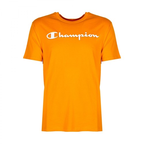 Champion, T-Shirt Pomarańczowy, male, 109.00PLN