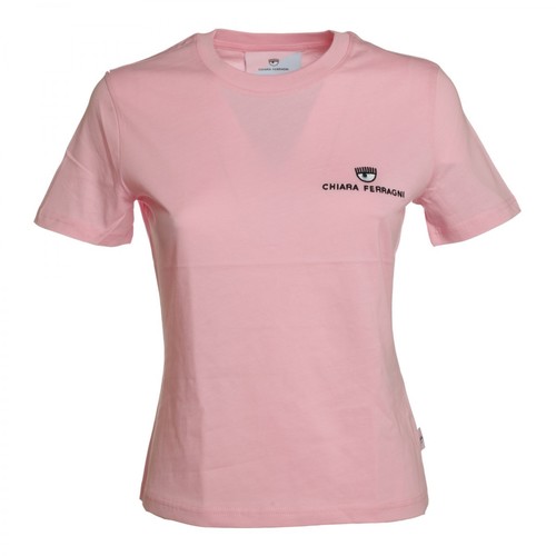 Chiara Ferragni Collection, T-Shirt Różowy, female, 292.80PLN