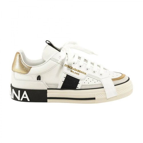 Dolce & Gabbana, Sneakers Cs1863Ao222 Biały, male, 3286.44PLN