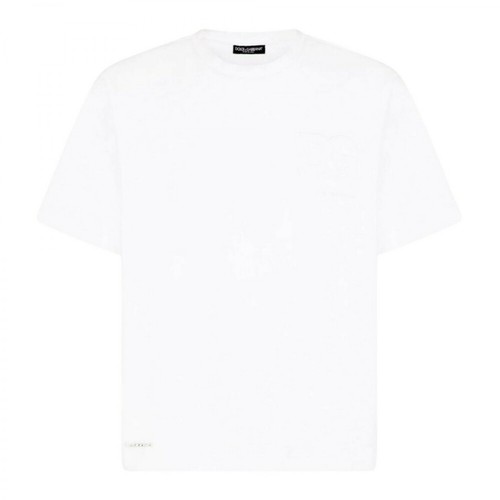 Dolce & Gabbana, T-Shirt Biały, male, 2913.00PLN