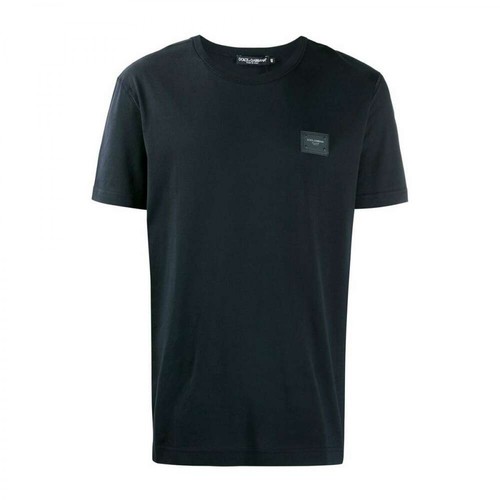 Dolce & Gabbana, T-shirt Niebieski, male, 1346.00PLN