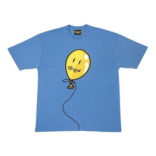 Drew House, T-shirt Niebieski, male, 833.00PLN