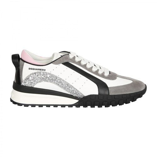 Dsquared2, Lace up sneakers Biały, female, 1081.00PLN