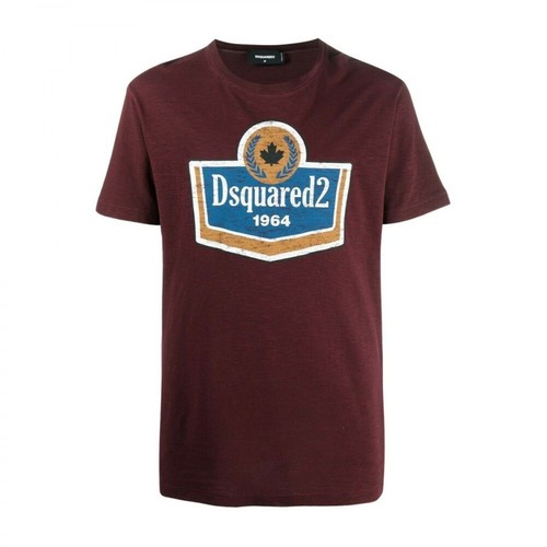 Dsquared2, T-shirt Czerwony, male, 697.80PLN