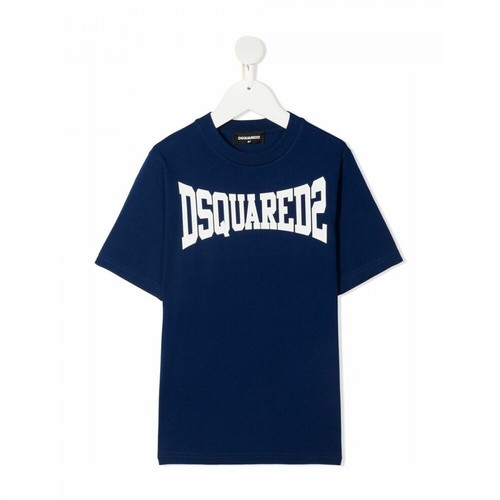 Dsquared2, T-Shirt Niebieski, male, 363.31PLN