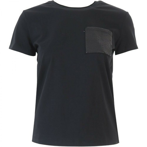 Emporio Armani, T-shirt Czarny, female, 378.40PLN