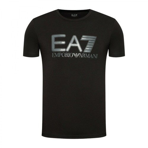 Emporio Armani, T-shirt Czarny, male, 352.00PLN