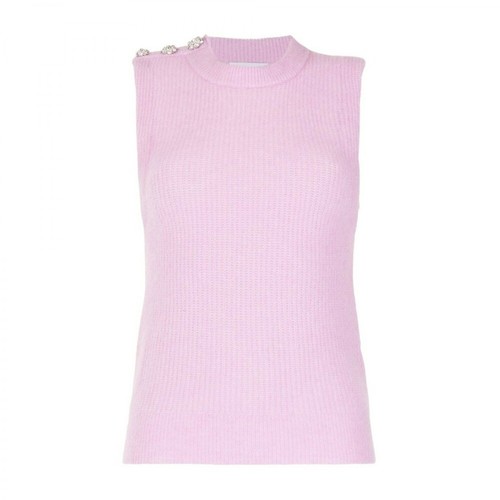 Ganni, T-Shirt K1603 Różowy, female, 996.00PLN