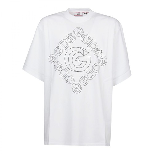 Gcds, Cc94M02151101 T-Shirt Biały, male, 736.95PLN