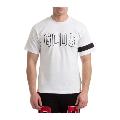 Gcds, t-shirt Logo Biały, male, 803.00PLN