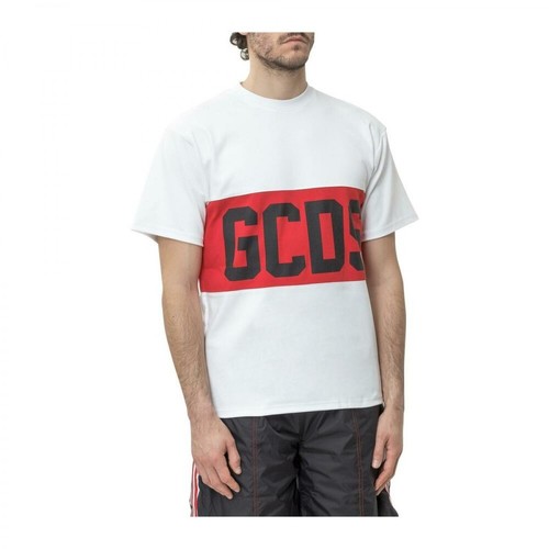 Gcds, T-shirt with Logo Biały, male, 974.00PLN